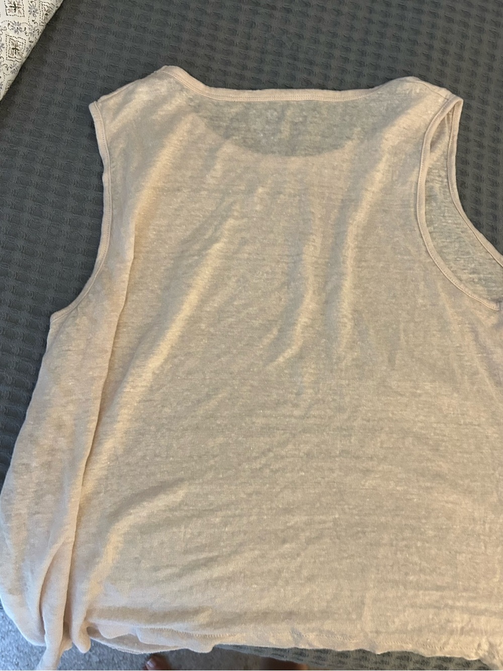 J. Crew Pale Blush Sleeveless Tank Top